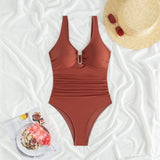 SLIM WOMENS ONE PIECE SWIMSUIT BIKINI_CWMW0616