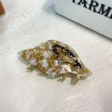 Sea Shell & Lobster Hair Claw, Ocean Animal Clip_Cwaha07131