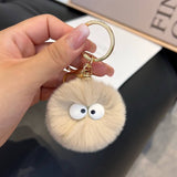 CUTE LITTLE FUR BALL CAR KEYCHAIN BAG PENDANT GIFT_CWMM2514