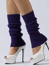Warm Ballet Leggings High Elastic Stacked Socks_Cwms0748