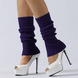 Warm Ballet Leggings High Elastic Stacked Socks_Cwms0748