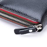 Top Layer Cowhide Casual Long Leather Wallet_Cwab3751