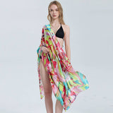 ELEGANT PROTECTION SCARF WRAP FOR BEACH VACATION_CWASC0669