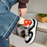 ALL SEASON PURE COTTON MID TUBE POLKA DOT SOCKS_CWMS0535