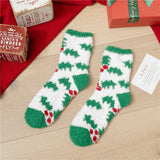 CHRISTMAS SOFT PLUSH SOCKS_CWMS0624