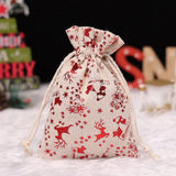Cwmm1748_Christmas Goodie Bag Drawstring Gift Bag