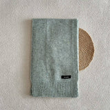 SOFT WARM DOUBLE SIDED COUPLE S NECK SCARF_CWASC2342