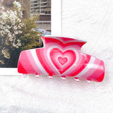 CUTE HEART SHAPED ACRYLIC HAIRPIN 8 7CM HAIRPIN_CWAHA0670