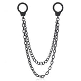 CREATIVE ALLOY HANDCUFFS CHAIN HIP HOP PANTS CHAIN_CWMM4826