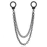 CREATIVE ALLOY HANDCUFFS CHAIN HIP HOP PANTS CHAIN_CWMM4826