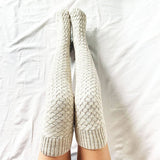 NEW AUTUMN AND WINTER LONG OVER THE KNEE SOCKS_CWMS0861
