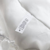 SOLID COLOR PLEATED RUFFLE ZIPPER SKIRT_CWBSS0388