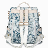 SIMPLE FLORAL LARGE CAPACITY BACKPACK_CWAB2898