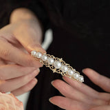 EXQUISITE PEARL SPRING HAIRPIN TEMPERAMENT HAIRPIN_CWAHA4650