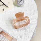 HEART ACETATE HAIR CLAW MINIMALIST CHIC CLIP_CWAHA1596