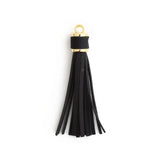 LEATHER FRINGE KEYCHAIN PU TASSEL BAG CHARM_CWAB5007