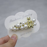 PEARL BEAR RABBIT RETRO HAIRPIN SIDECLIP BANGSCLIP_CWAHA4749