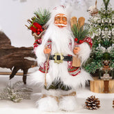 12 INCH STANDING SANTA CLAUS DECORATIVE FIGURE_CWMM2767