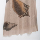 SEASHELL MESH DRESS ELEGANT FRENCH DESIGN_CWDMD5797