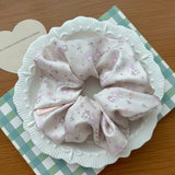 CREAMY SWEET CARTOON PRINT HAIR SCRUNCHIES_CWAHA2804