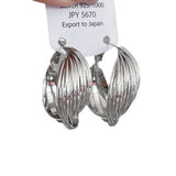 RETRO MULTI LAYERED LARGE HOOP EARRINGS_CWAJE1319