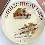 CLEAR KOALA ACETATE HAIR CLAW CLIP WITH TREE_CWAHA5961