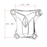 Retro Gothic Steampunk Leg Bag Shoulder Bag Purse_Cwab0648