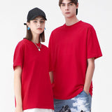 230G HEAVYWEIGHT COMBED COTTON T SHIRT BLANK OVERSIZED