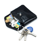 MINI LEATHER RETRO OIL WAX LEATHER WALLET CARD BAG_CWAB3880