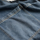 COTTON CANVAS DENIM APRONS WITH POCKETS VINTAGE_CWMM3288