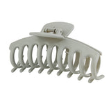 4.3" Matte Ps Plastic Hair Claw Clip, Strong Hold_Cwaha08207