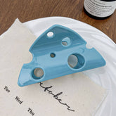 CHEESE HAIR CLAW CUTE LARGE CLIP FOR GIRLS_CWAHA0392