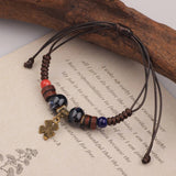 ETHNIC RETRO WOODEN BEADS ANCIENT STYLE BRACELET_CWAJE3971