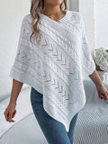 Casual Solid Color Twist Pongee Sweater Coat