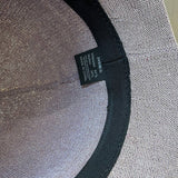 KNITTED SUNSHADE MESH FLOWER BOW BUCKET HAT_CWAH1212