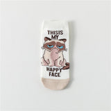 Women Cartoon Animal Cat Socks_Cwms0945