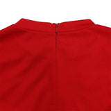 FASHIONABLE SWING DRESS WITH THREE QUARTER SLEEVES_CWDMD3656