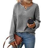 Waffle Round-Neck Solid-Color Knitted T-Shirt