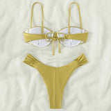 SEXY TRIANGLE BIKINI WOMENS SWIMWEAR_CWMW0752