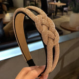 GLITTER KNOT DECOR GLAMOROUS HEADBAND_CWAHA0197