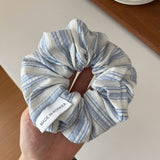 FRESH STRIPED COLON HAIR SCRUNCHIES_CWAHA2806