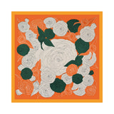 NEW FLORAL FLOWER SQUARE SCARF_CWASC1165