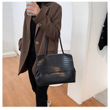 Women Leather Tote Bag Shoulder Bag_Cwab1385