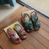 Washable Fabric Slippers For Women, Indoor Use