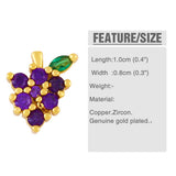 FRUIT STUDDED DIAMOND EARRINGS_CWAJE1042