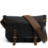 MENS VINTAGE CANVAS MESSENGER LAPTOP BAG_CWAB5556