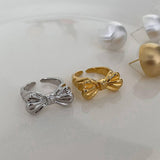EXQUISITE HIGH GRADE BOWKNOT OPEN RING FOR WOMEN_CWAJE3095