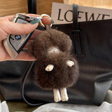 CUTE PLUSH LAMB CAR KEYCHAIN BAG PENDANT GIFT_CWMM2540