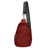 Sherpa Plush Crossbody Bag_Cwab1399