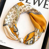 Pearl Magnetic Skinny Silk Neck Scarf_Cwasc03934